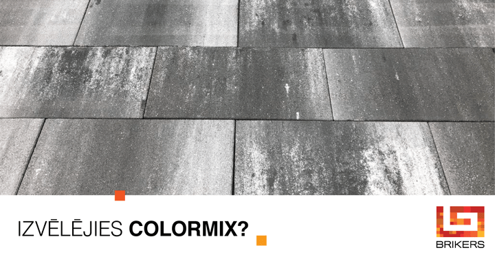 Savam mājas pagalmam esi izvēlējies Colormix sērijas bruģi, bet nevari izlemt kādā krāsā izvēlēties…