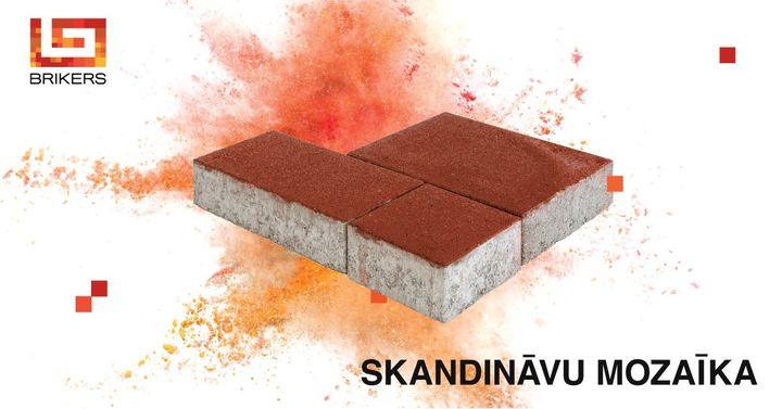 SKANDINĀVU MOZAĪKA – elegants skandināvu stila bruģis, kas sastāv no trīs dažāda izmēra bruģakmeņiem…