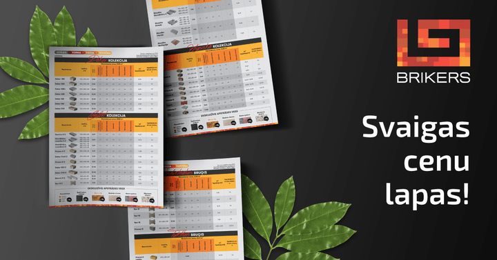 Skat, ko šodien saņēmām no tipogrāfijas! Svaigas cenu lapas ar skaistu dizainu un vēl…