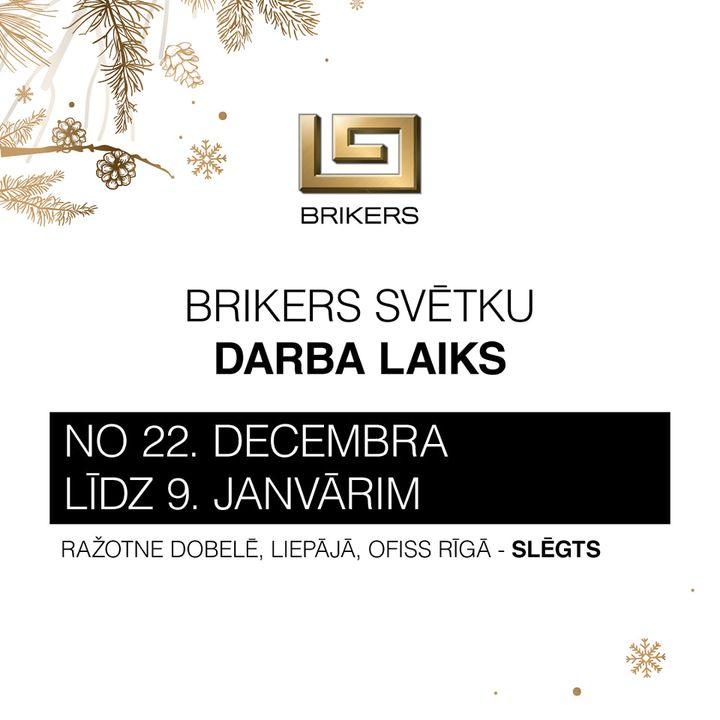 Arī mēs dodamies svētku brīvdienās! Tāpēc laika posmā no 22. decembra līdz 9. janvārim…