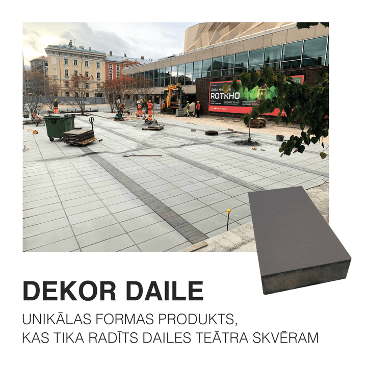 Viens no mūsu jaunākajiem izstrādājumiem ir Dekor Daile – unikālas formas produkts, kas tika…