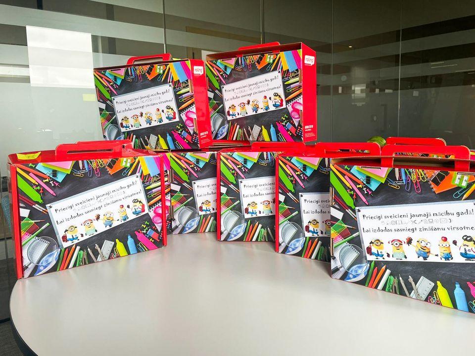 Arī šogad, 1. septembri gaidot, #Brikers darbinieku bērniem esam sarūpējuši praktiskas dāvanas jaunajam mācību…