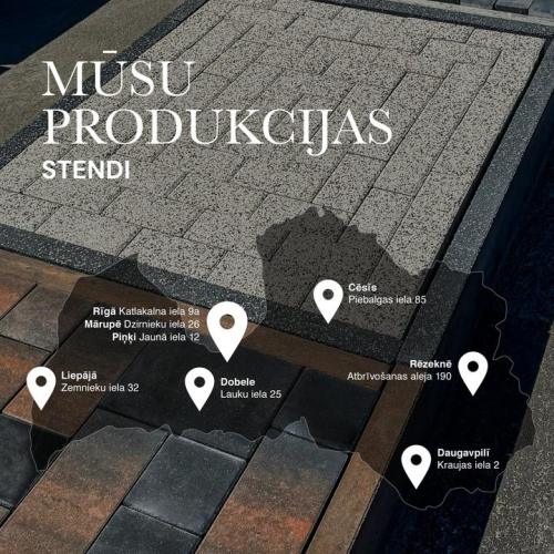 Turpinām izvietot jaunus un paplašināt esošos Brikers produkcijas stendus Latvijā! 🆕 Tagad Brikers bruģa…