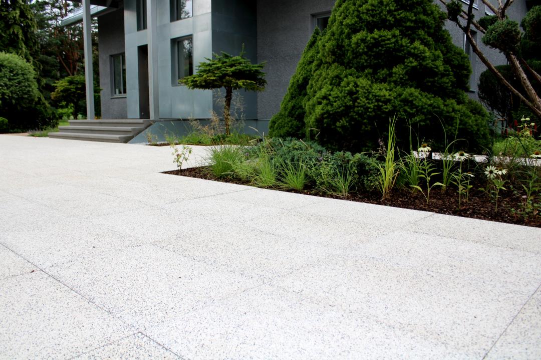 Dekor Brikers modern white marble