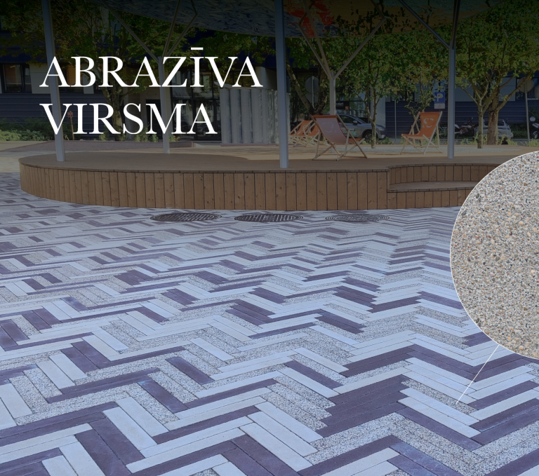 Brikers Abrasive virsmas apstrādes bruģis