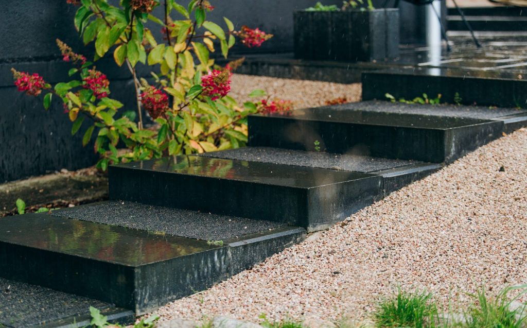 BARONS 360 COMFORT BLACK PEARL, STEP BLOCK BLACK, KERBSTONE 8 BLACK