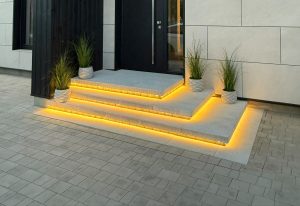 MITAVA MOSAIC 6 COMFORT GREY AND DEKOR 600 MODERN WHITE MARBLE